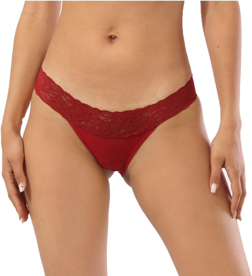 سعر ومواصفات Eve Chantelle Womens Chantelle Dentelle Tanga Base Layer Underwear (B0B457GD79) على Amazon EG