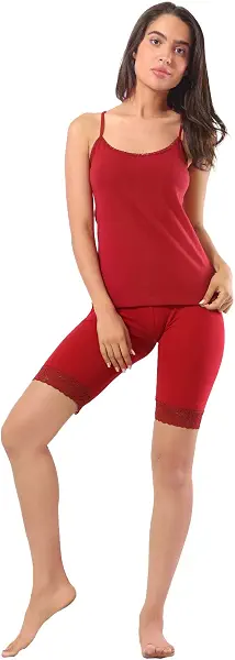 سعر ومواصفات ايف شانتيل Eve Chantelle Womens Thin Lace Edge Tank Top Undershirt (pack of 1) (B0B4GJHJ6W) على Amazon EG