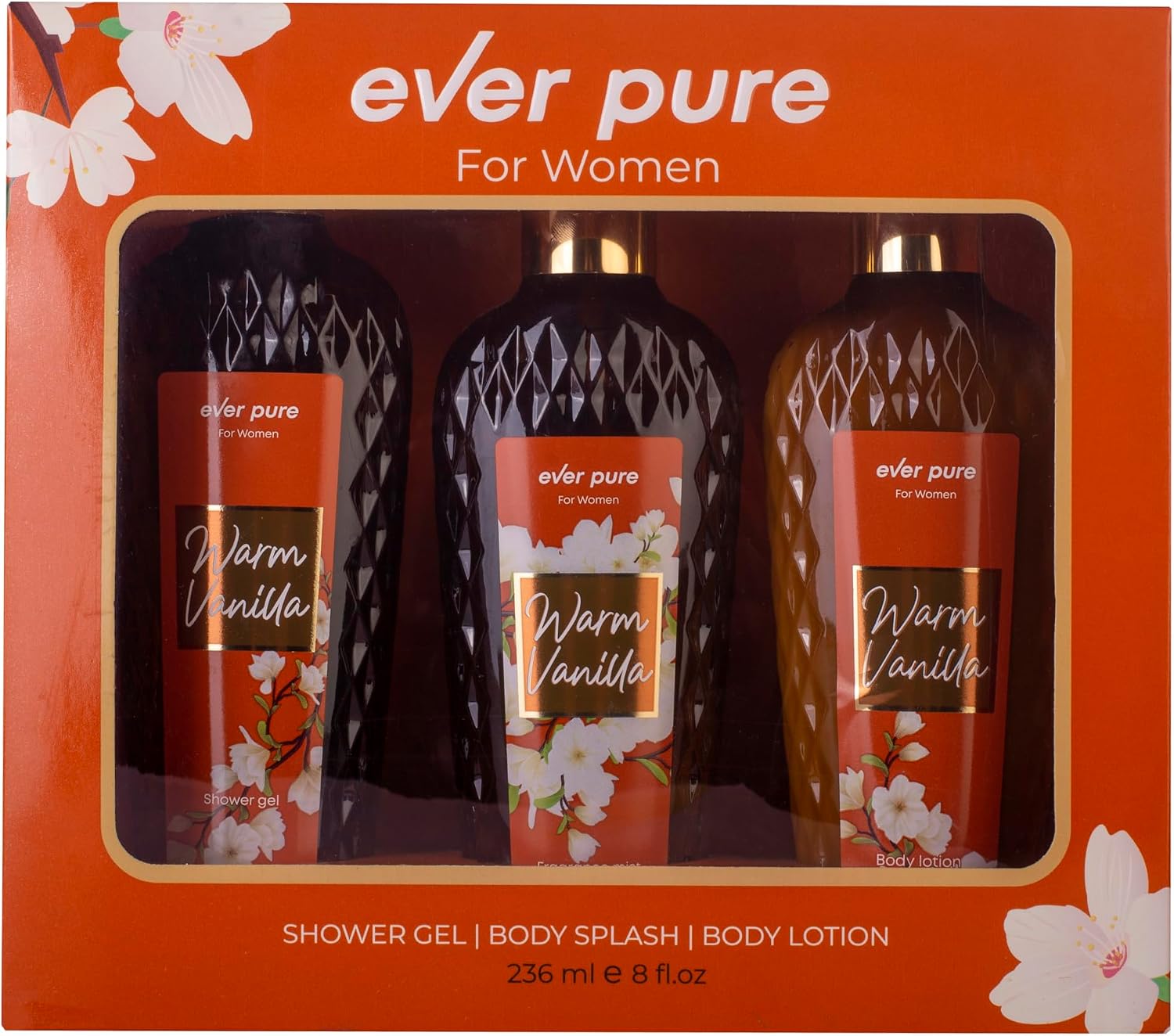 سعر ومواصفات Ever Pure Warm Vanilla Gift Set (B0H5TRT42D) على Amazon EG