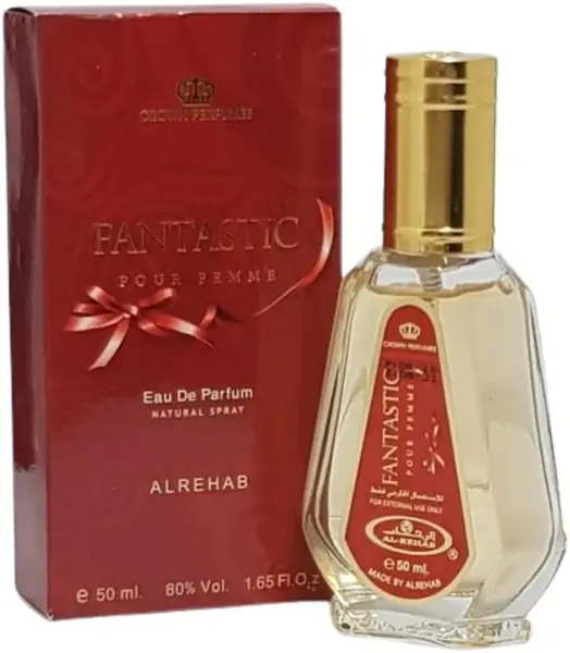 سعر ومواصفات Fantastic - Al-Rehab Eau De Perfume Perfume Spray- 50 Ml (B00BKV4WAC) على Amazon EG