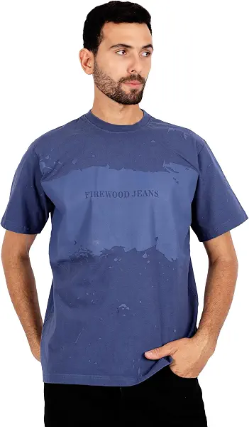 سعر ومواصفات FIRE WOOD Mens print(firewood) t-shirt Classic (pack of 1) (B0F4PFKVK4) على Amazon EG