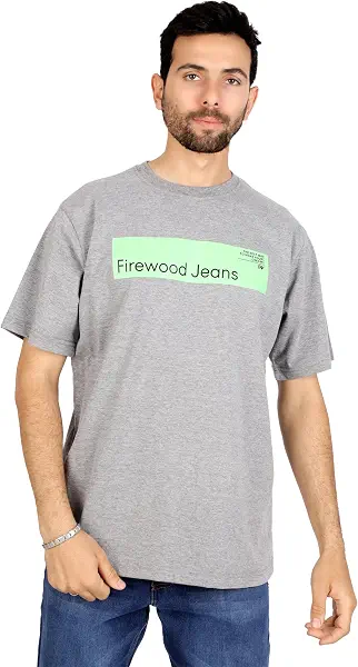سعر ومواصفات FIRE WOOD Mens print(jeans) Classic (pack of 1) (B0D3XPCSGH) على Amazon EG