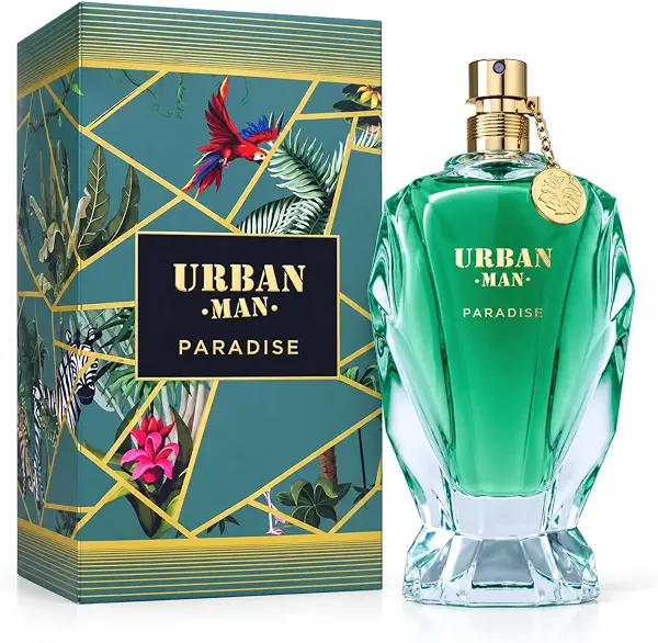 سعر ومواصفات Fragrance World Urban Man Paradise Eau De Parfum For Men 90ml (B0FPGC6N3K) على Amazon EG