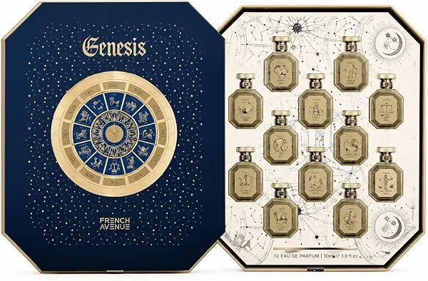 سعر ومواصفات French Avenue Genesis Set Scent From The Stars Extrait De Parfum For Unisex 12 * 30ml (B0HB5KHNR8) على Amazon EG