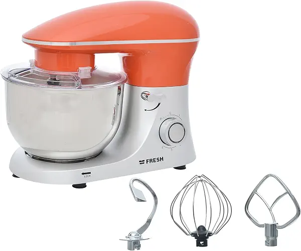 سعر ومواصفات Fresh Stand mixer 6Litres 1800W, Orange (B01L1UBZFQ) على Amazon EG