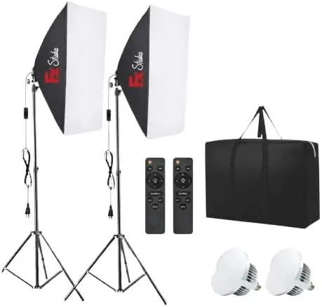 سعر ومواصفات FX Studio SB5070 Pro. Kit2 ثنائية اللون 300 واط (2 × 150 واط) (B0GZF3TDZN) على Amazon EG
