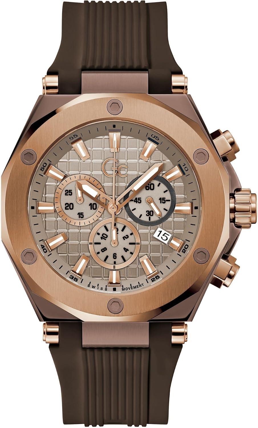 سعر ومواصفات جيس Gc Legacy Chrono Silicone (B0F9TXSBPG) على Amazon EG