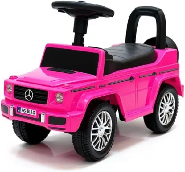 سعر ومواصفات Generic Ride-on Car, Stroller for 1-7 Year Olds for Kids (Pink) (B0GF753MGX) على Amazon EG