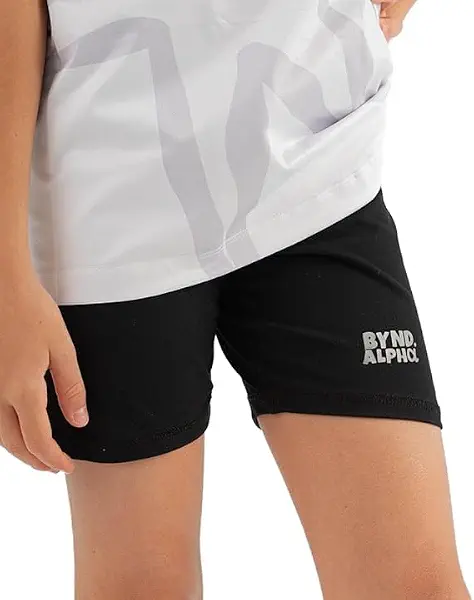 سعر ومواصفات girls Black Shorts Solid Color Girls Casual Shorts (pack of 1) (B0FDQW94K8) على Amazon EG