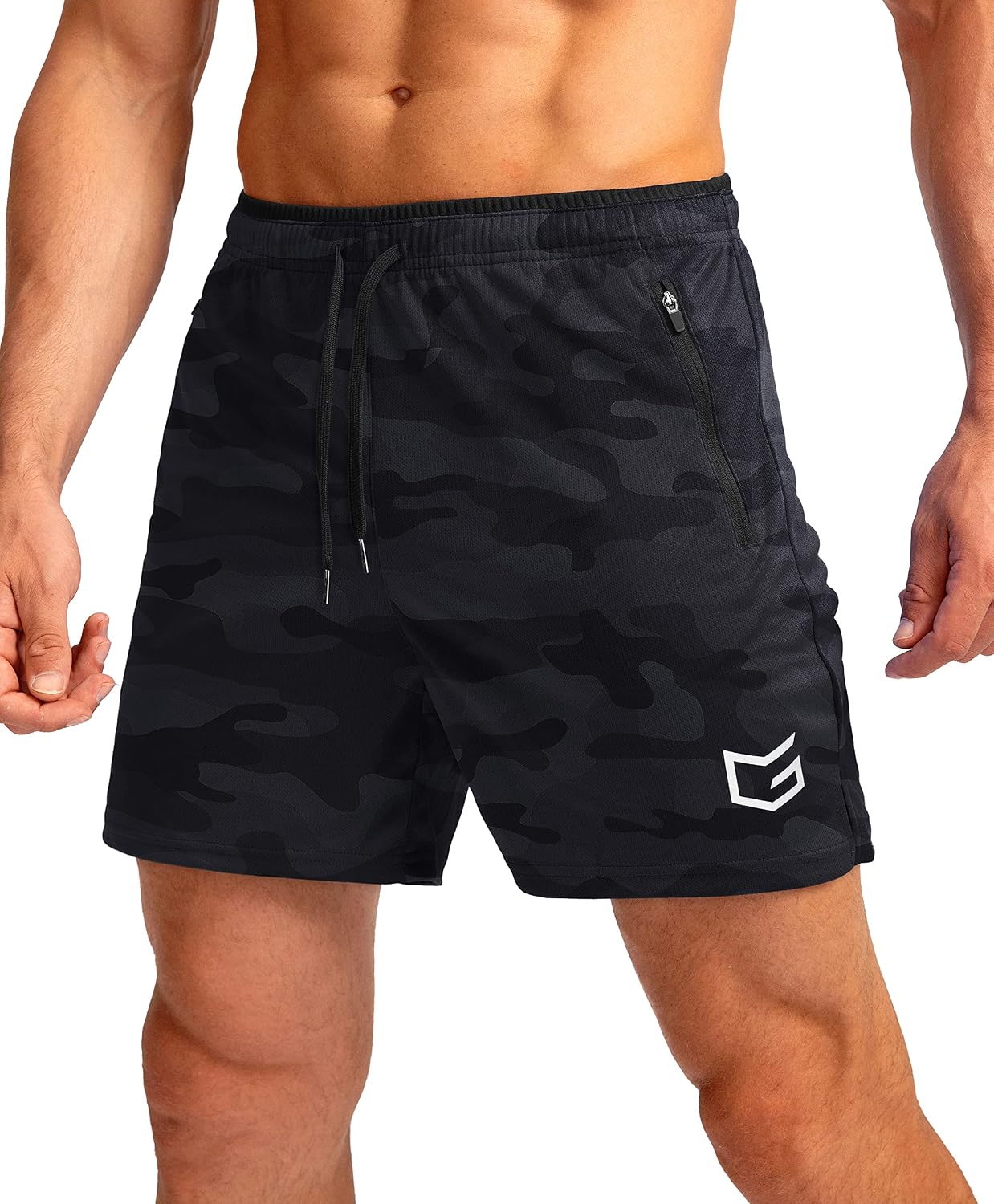 سعر ومواصفات G Gradual Men's Gym Workout Shorts Zipper Pockets 5" / 7" Quick Dry Breathable Runing Athletic Short for Men (B09PYSW3SM) على Amazon EG