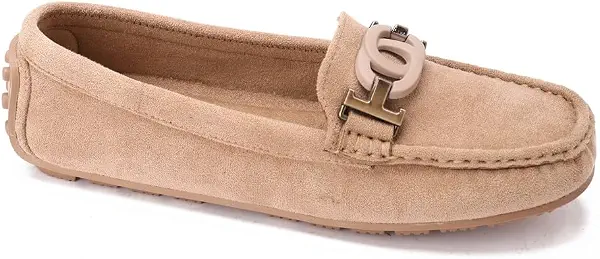 سعر ومواصفات grinta womens GOW612-Cafee Loafer (B0F6K6ZGW3) على Amazon EG