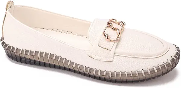 سعر ومواصفات grinta womens GOW613-White Loafer (B0F6K8LW8V) على Amazon EG