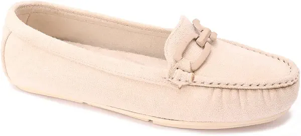 سعر ومواصفات grinta womens GOW804-Beige Loafer (B0F6K9W6Q9) على Amazon EG