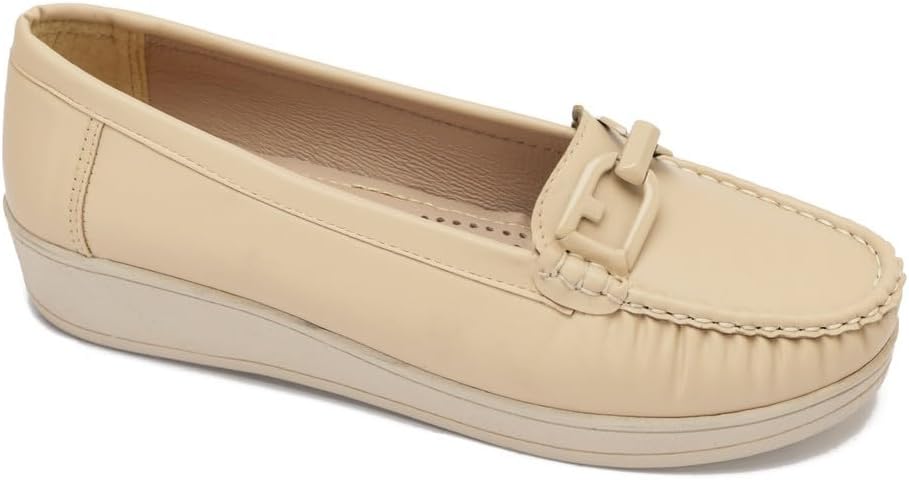سعر ومواصفات غرينتا grinta womens TRL130-Beige Loafer (B0FHSB5KSL) على Amazon EG
