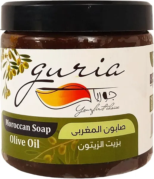 سعر ومواصفات Guria Moroccan Soap With Olive Oil 500Gm (B0F7YW7YR8) على Amazon EG
