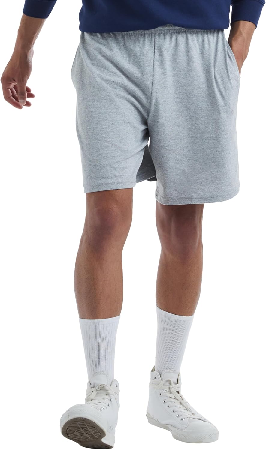 سعر ومواصفات Hanes Men's Short, Light Steel, XL (B0151E6PBM) على Amazon EG