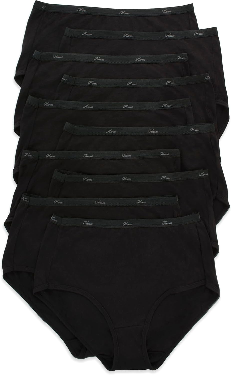 سعر ومواصفات Hanes Women's Underwear, Black, XL (B07YFBGBB4) على Amazon EG