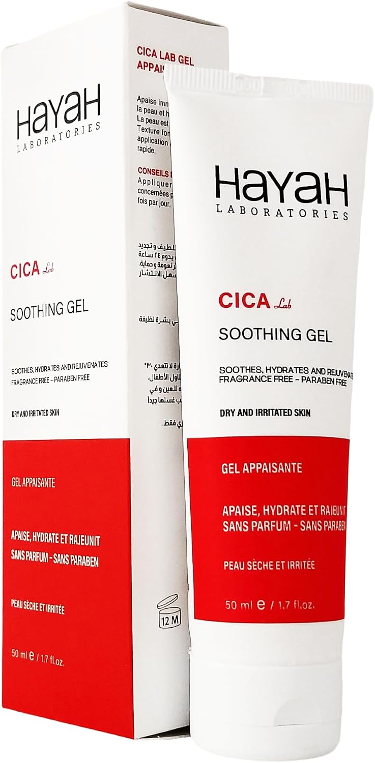 سعر ومواصفات Hayah Laboratories - CICA Lab Soothing Gel 50ml (B0CVY4N9HP) على Amazon EG