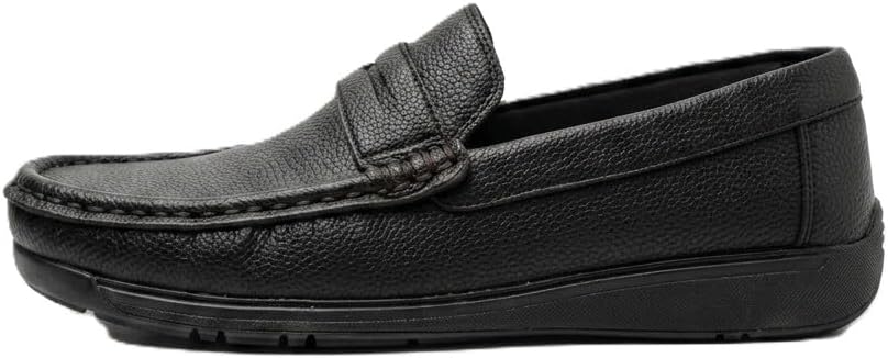 سعر ومواصفات اتش دي HD mens Leather casual Sneaker (B0HDX6GH7Q) على Amazon EG