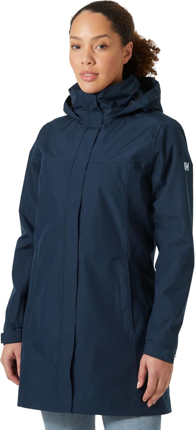 سعر ومواصفات Helly Hansen womens W Aden Long Aden Waterproof Breathable Hooded Long Rain Jacket (pack of 1) (B07LBNFDQH) على Amazon EG