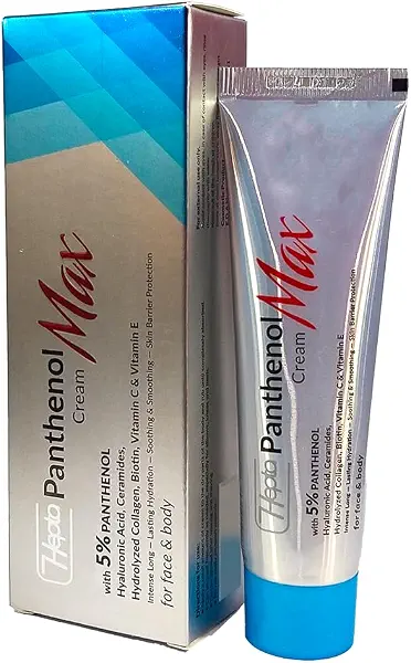 سعر ومواصفات Hepta Panthenol Max Cream – Intensive Moisturizing Cream with 5% Panthenol, Hyaluronic Acid & Collagen for Very Dry Skin – 50 gm (B0CVFKR3P4) على Amazon EG