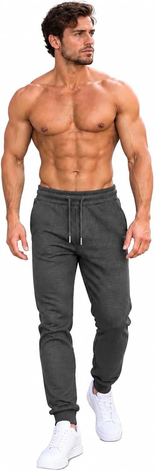 سعر ومواصفات Hero Basic - Classic Zippered Sweatpant Charcole (B0HKWMF8Q4) على Amazon EG