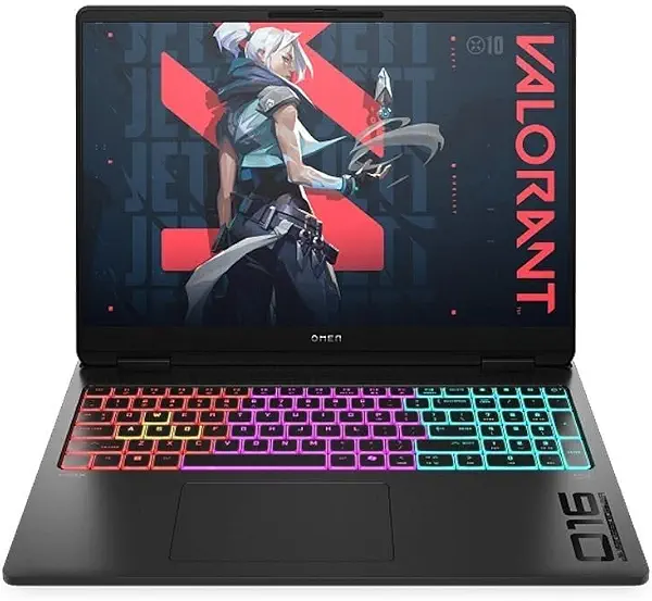 سعر ومواصفات HP لابتوب العاب اومن ماكس 16-ak0007ne بمعالج AMD رايزن AI 7 350 وذاكرة DDR5 16GB وSSD 512GB وانفيديا جيفورس RTX 5060 8GB وشاشة 16 انش 2K 165Hz وويندوز 11 هوم، اسود شادو (B0GMBSC1ZX) على Amazon EG
