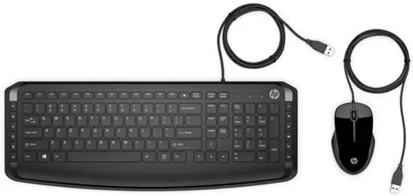 سعر ومواصفات HP لوحة مفاتيح مع فأرة متوافقة مع الكل - 9DF28AA، من اتش بي، اسود (B08DYC1ZD1) على Amazon EG