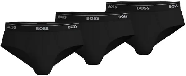 سعر ومواصفات Hugo Boss هوغو بوس سراويل داخلية للرجال (عبوة من 3 قطع)، اسود، مقاس S (B01N4UH4U0) على Amazon EG