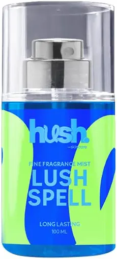 سعر ومواصفات Hush Skincare Fine Fragrance Body Mist Lush Spell – Scent: Sweet Lavendar, Vanilla & Fruits – Long Lasting Refreshing Body Splash, 100 ml (B0G25ZDTM8) على Amazon EG