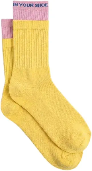 سعر ومواصفات In Your Shoe شرابات مزدوجة الطبقات برقبة بلون بينك ليموني (B0H2G2DTYH) على Amazon EG