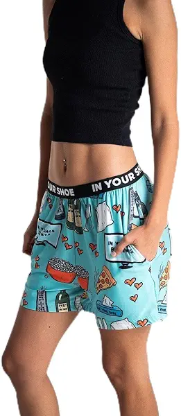 سعر ومواصفات In Your Shoe شورت بيجامة للجنسين من ان يور شو (B0H3LCHNRP) على Amazon EG