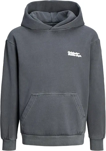 سعر ومواصفات JACK & JONES Boy's Junior Vermont Wash Hooded Fabric - Iron Gate (B0CQM2Z3TL) على Amazon EG