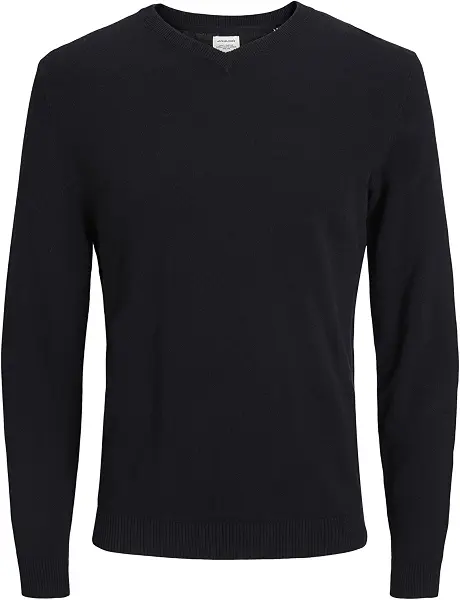 سعر ومواصفات JACK & JONES Men's Basic V-Neck Knitted Pullover (pack of 1) (B07C282X2N) على Amazon EG