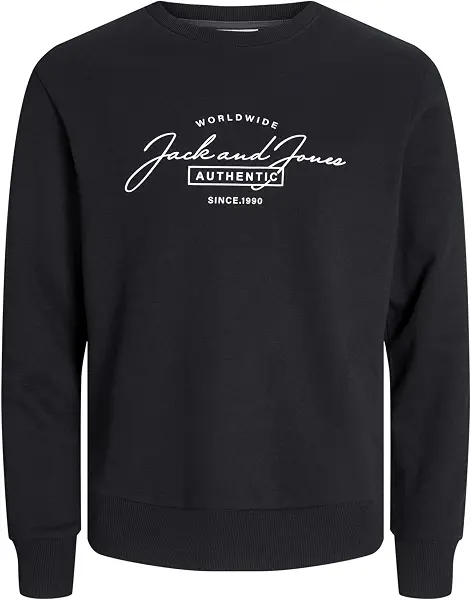 سعر ومواصفات JACK & JONES Men's Erris Crew-Neck Sweatshirt (B0CL3PLG71) على Amazon EG