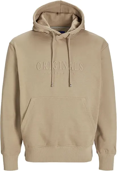 سعر ومواصفات JACK & JONES Men's Frederiksberg Hooded Hooded Sweatshirt (pack of 1) - Humus (B0CXQL9SN8) على Amazon EG