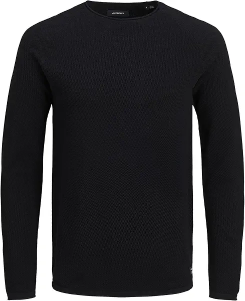 سعر ومواصفات JACK & JONES Men's Hill Crew-Neck Knitted Pullover (B07TXB7P66) على Amazon EG