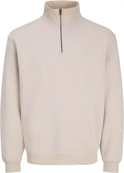 سعر ومواصفات JACK & JONES Men's Jjebradley Sweat Half Zip Noos Sweatshirt (B0BXXN6Q47) على Amazon EG