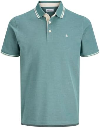 سعر ومواصفات JACK & JONES Men's Jjepaulos Polo Ss Noos Shirt (B09FRNL2D2) على Amazon EG