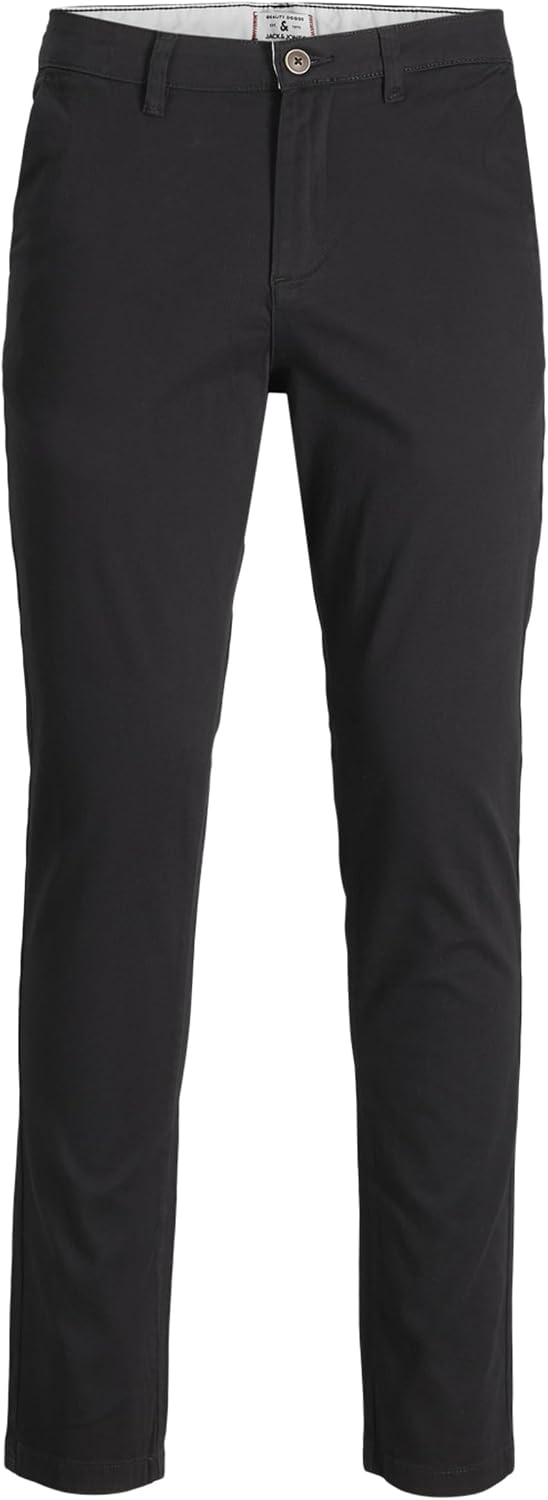 سعر ومواصفات JACK & JONES Men's Jjimarco Jjdave AKM Noos Pants, Black, 28W x 30L (B08N18WCT3) على Amazon EG
