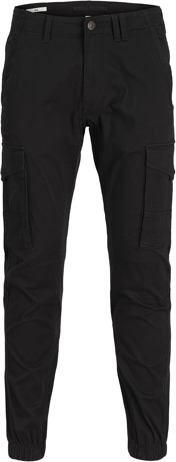 سعر ومواصفات JACK & JONES Men's Jjipaul Jjflake Akm 542 Noos Trouser, Black, W28/L30 (Manufacturer, 28) (B07C27SZ47) على Amazon EG
