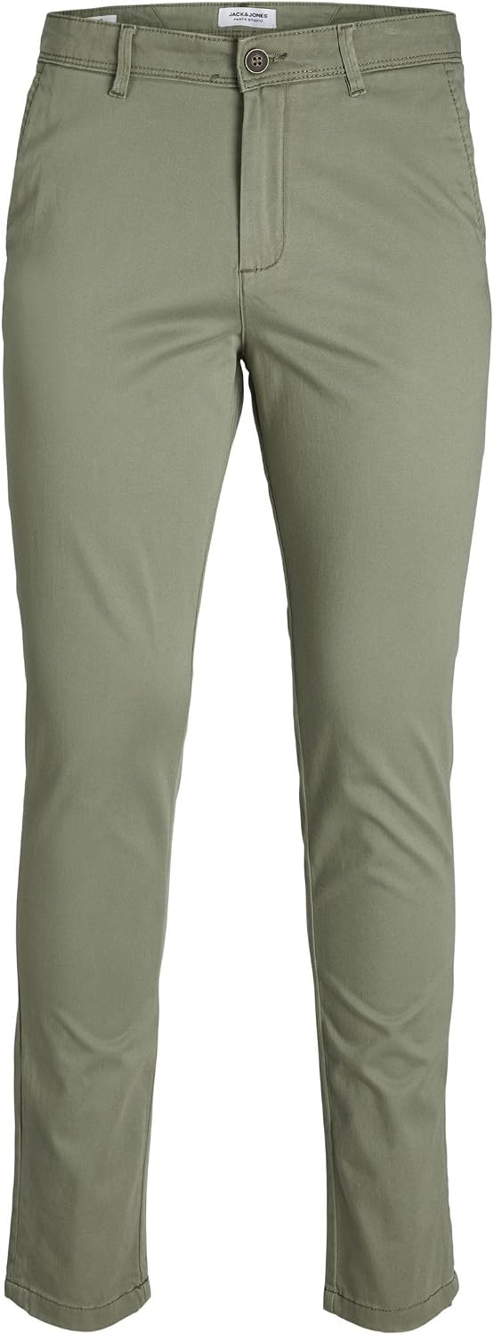 سعر ومواصفات JACK & JONES Men's Jpstmarco Jjbowie Sa Noos Chino Trousers, Deep Lichen Green, 30W / 30L (B09Y8QWTZL) على Amazon EG