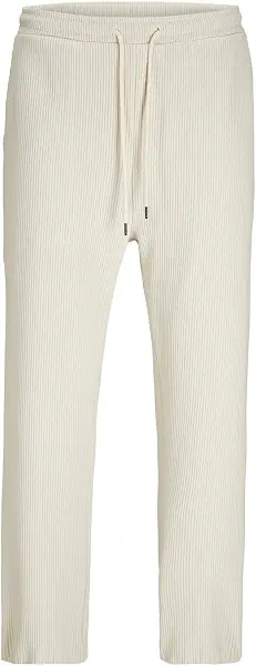سعر ومواصفات JACK & JONES Men's Kane Rick Plisse Sweatpants (pack of 1) (B0CYWN7SBM) على Amazon EG