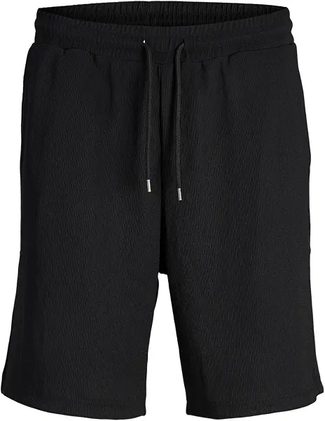 سعر ومواصفات JACK & JONES Men's Kane Valencia Sweat Shorts - Black (B0D1R7W6J6) على Amazon EG