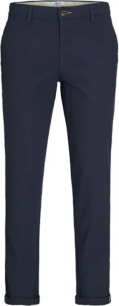 سعر ومواصفات JACK & JONES Men's Marco Fury Chino Trousers - Navy Blazer (B0BRNPZSLS) على Amazon EG