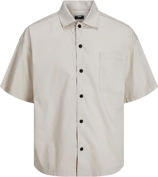 سعر ومواصفات JACK & JONES Men's Maze Oversized Shirt (pack of 1) (B0CBV5GKPV) على Amazon EG