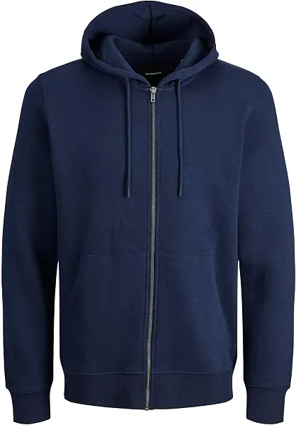 سعر ومواصفات JACK & JONES Men's Plus Size Bradley Zip Hooded Sweat cardigan (pack of 1) (B0CBNCV8CP) على Amazon EG