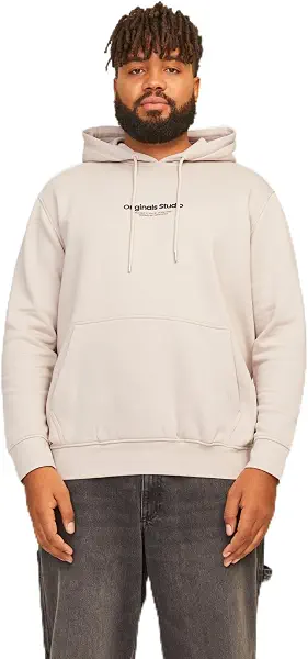 سعر ومواصفات JACK & JONES Men's Plus Size Vester-Bro Hooded T-Shirt (pack of 1) (B0CQKHXX57) على Amazon EG