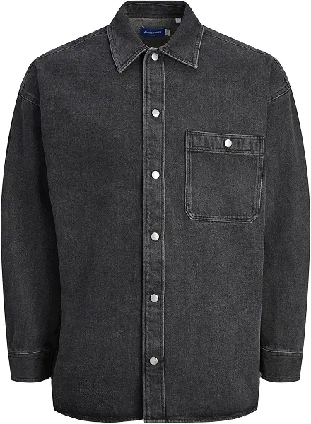 سعر ومواصفات JACK & JONES Men's Santorini Denim Long-Sleeves Long sleeve shirt (B0CBV3GSW5) على Amazon EG