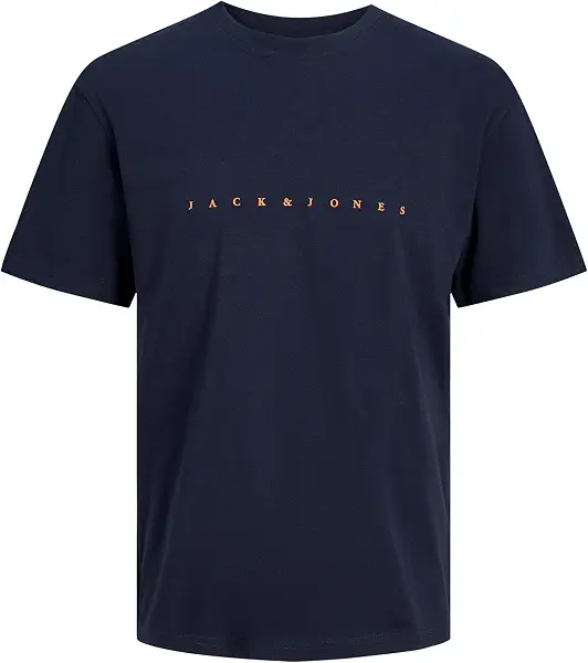 سعر ومواصفات JACK & JONES Men's Star Short-Sleeves T-Shirt (pack of 1) - Dark Navy (B0BHXG68Q5) على Amazon EG